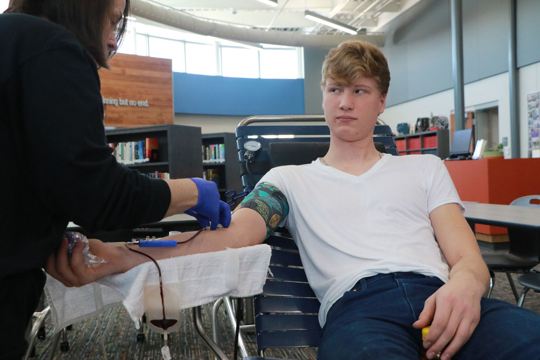 PHOTOS- GHS HOSA Blood Drive 2020